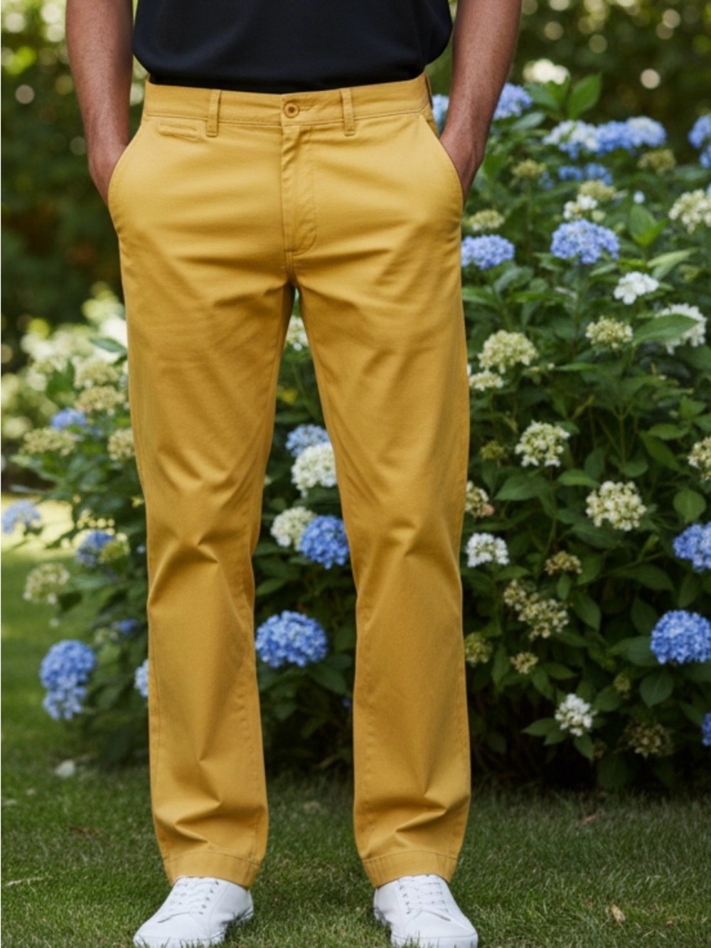 J. Crew Yellow Men's Chino Pants